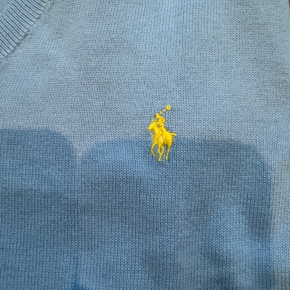 NWOT - Polo Ralph Lauren Lightweight V Neck Sweater Size Youth Large - Picture 4 of 4